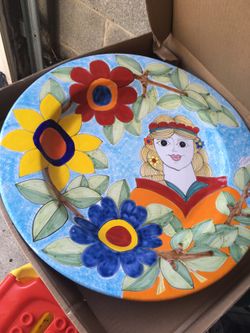 Nino Parrucca Plate Art