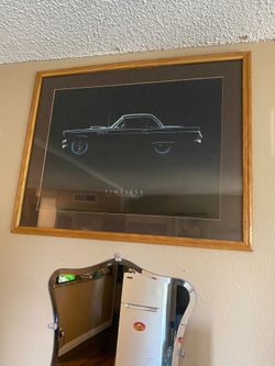 Timeless frame 1955 thunderbird nice