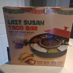 New Lazy Susan Taco Bar
