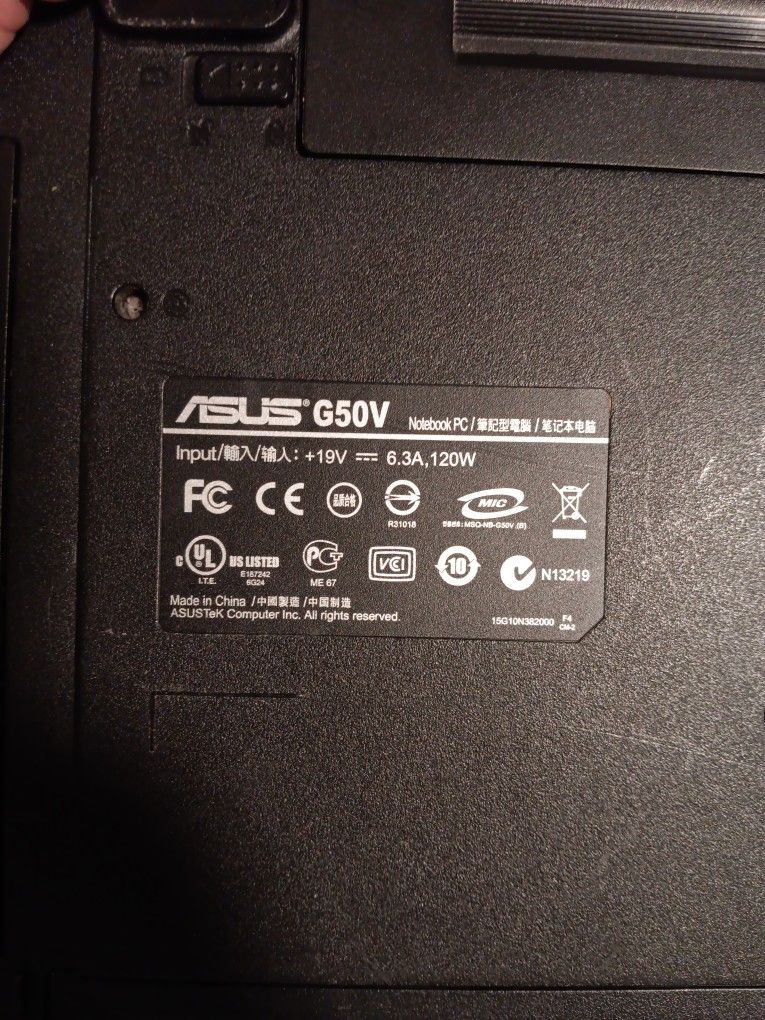 ASUS G50V GAMING LAPTOP GRAPICS BY NVIDIA GOFORCE 9800M GS 512MB