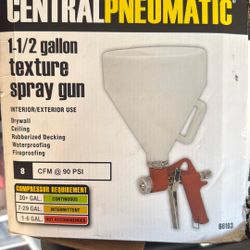 Pneumatic Texture Spray Gun 