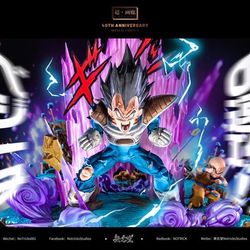 Vegeta Statue Resin 