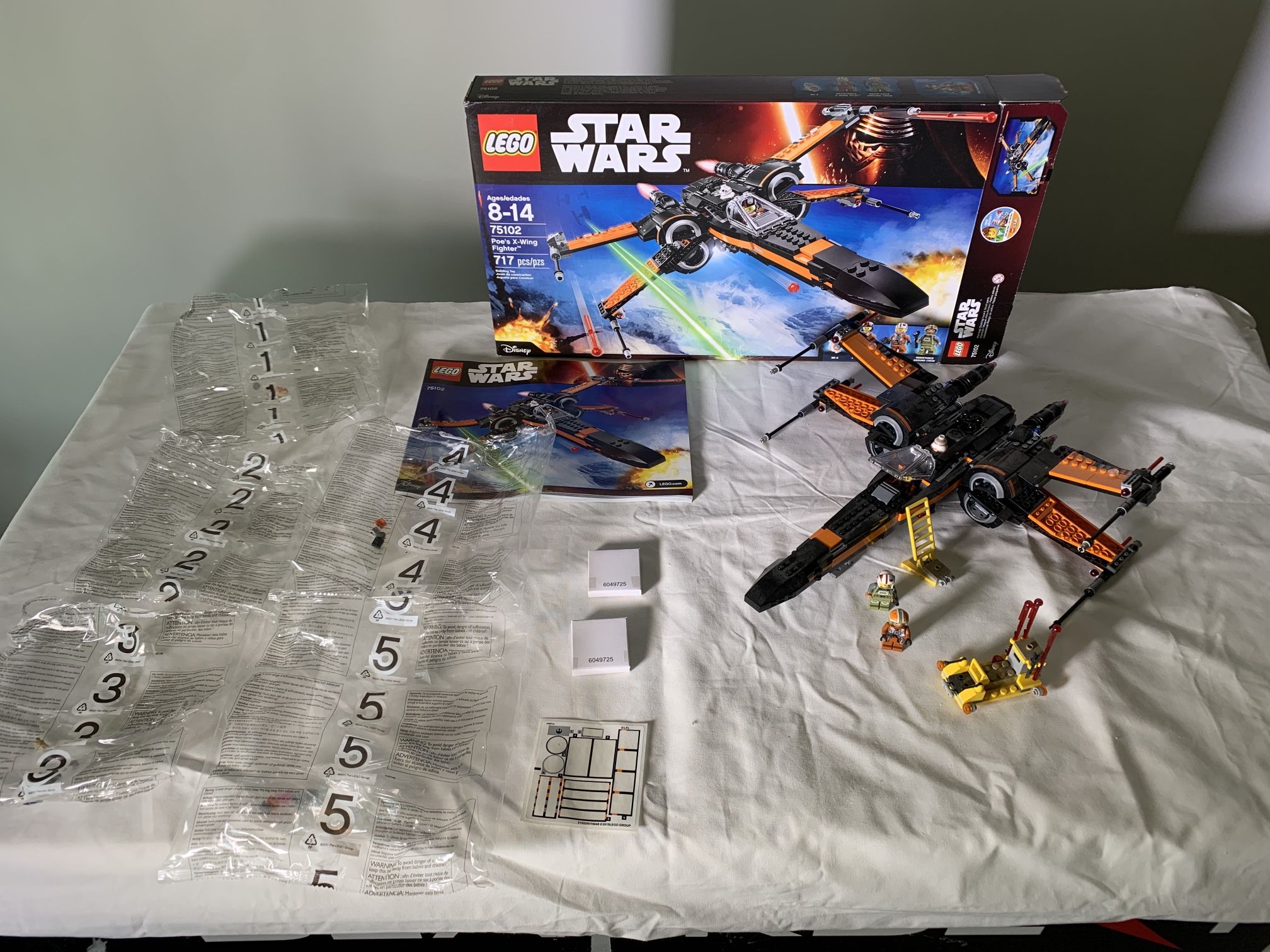 LEGO 75102 Poe's X Wing Fighter