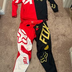 Fox Racing Pants and Jersey 