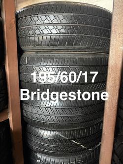 195/60/17 (4) Bridgestone Ecopia EP422 Plus