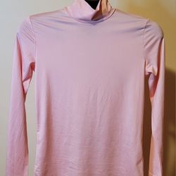 Pink Turtleneck Top, size M (0307)
