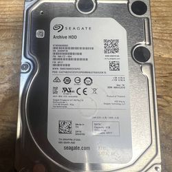 Seagate Archive HDD 8.0 TB Internal 5900RPM 3.5"