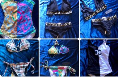 High Fashion Designer Bikinis