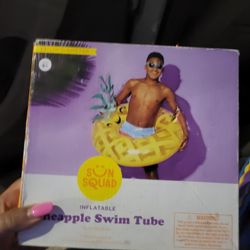 Pineapple Swim Tube