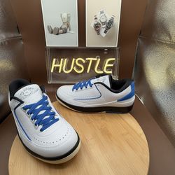 Air Jordan 2 Retro Low Varsity Royal Women’s  Size 9.5