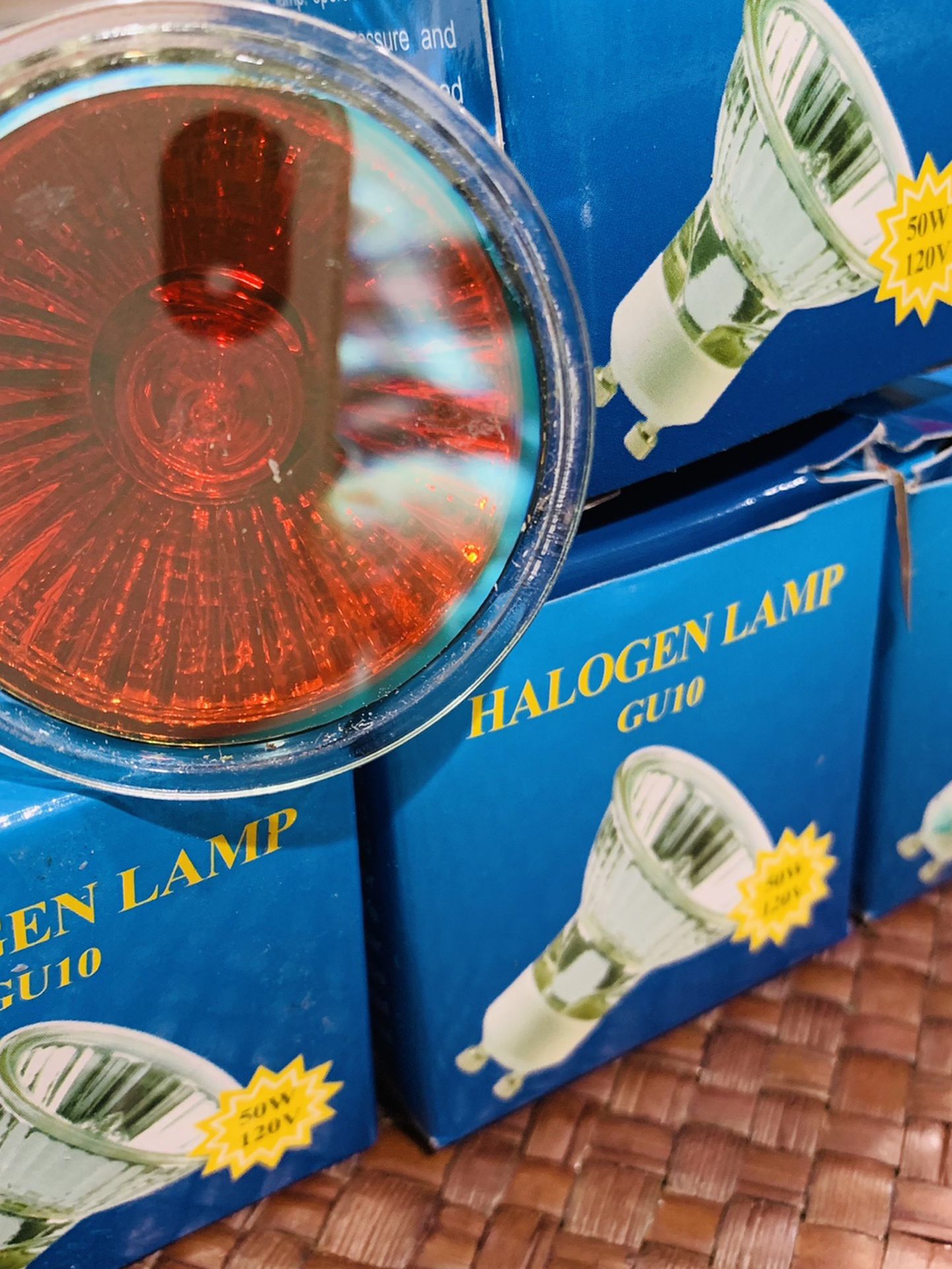 Halogen Lamp GU10 50 W , 5 Count