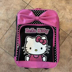 Hello Kitty Travel Suitcase On Wheels