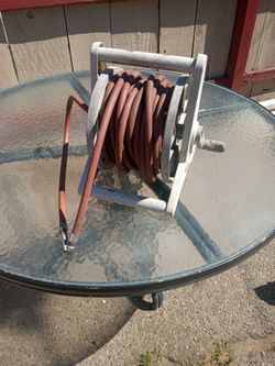 Nice air hose with Roll-Up wheel