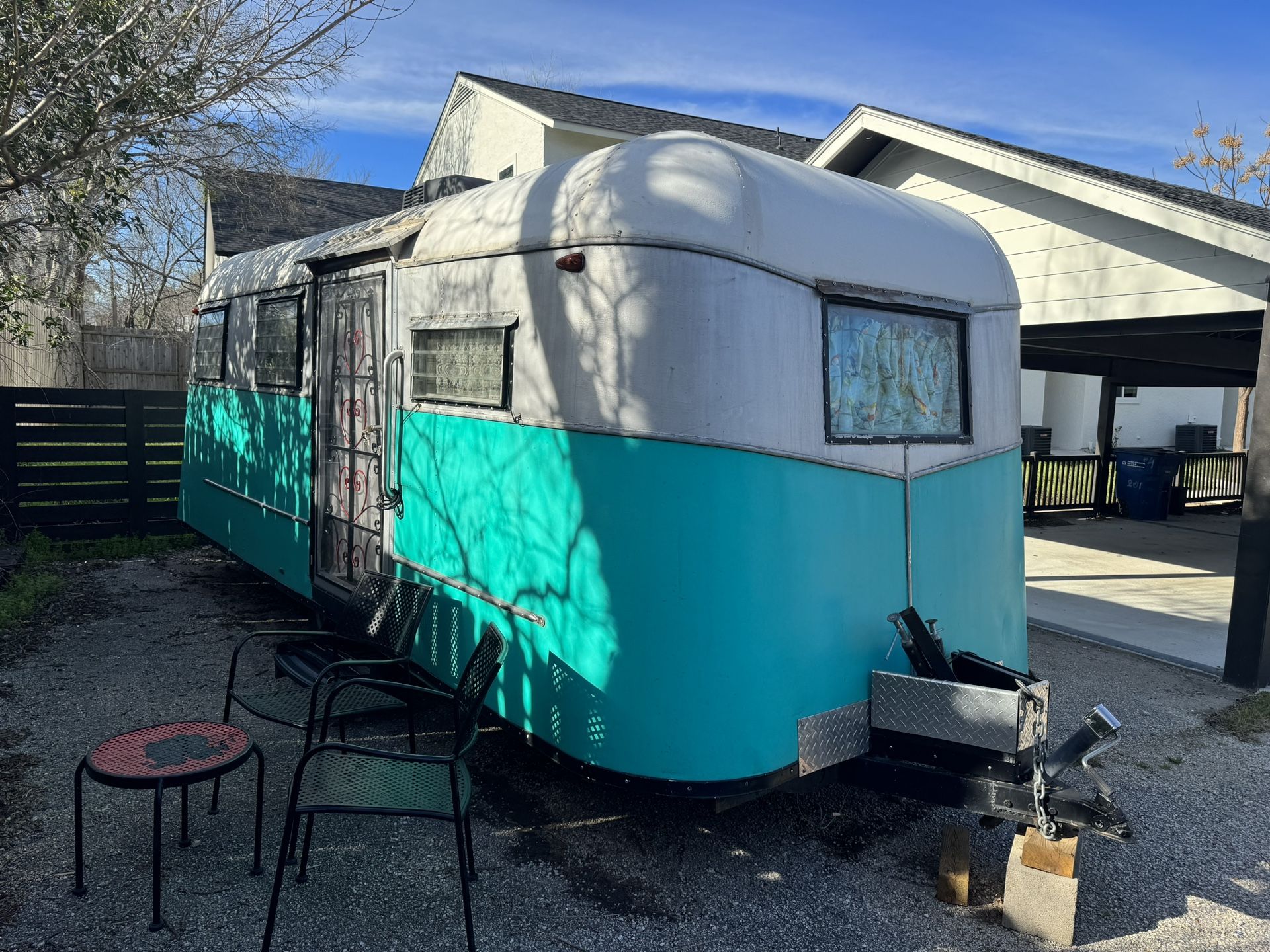 1938 Zimmer 19’ Travel Trailer
