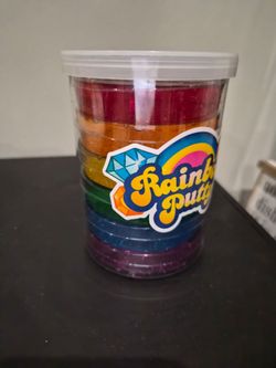 Rainbow putty