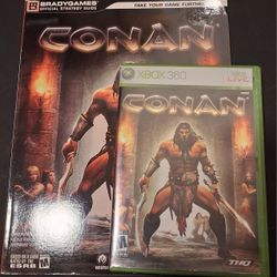 Conan XBOX 360 Video Game & Strategy Guide.