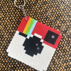 Perler Bead Key Chain