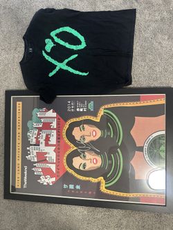 The Weekend Kiss Land Private Fan Experience Signed Poster