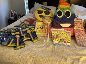 Emoji birthday stuff $10