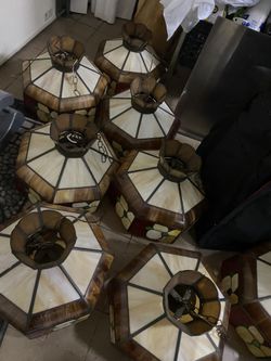 9 Tiffany Style Lamps