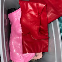 Over-the-Knee Heeled Boots