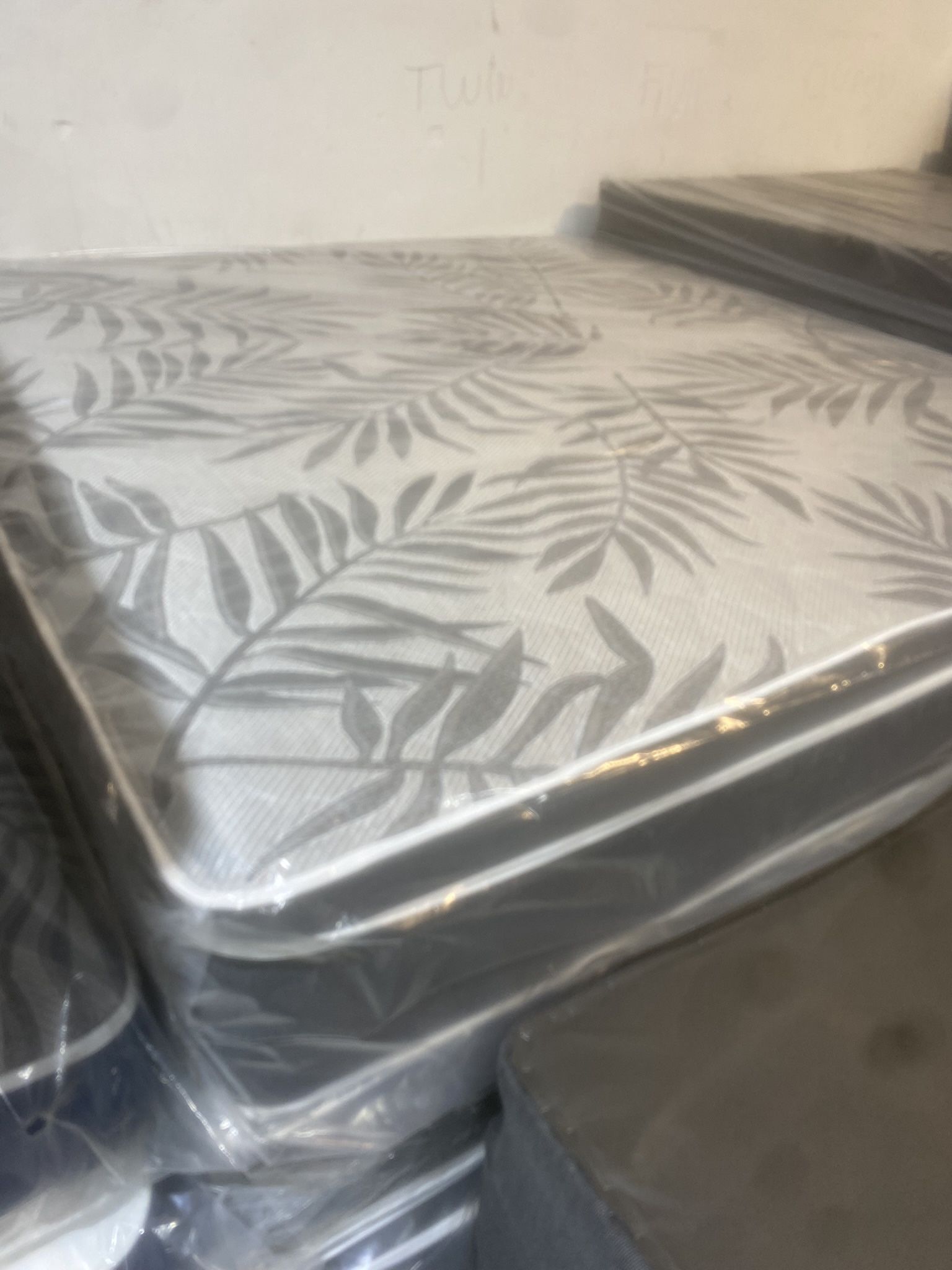 Queen Pillowtop Mattress And Box Spring New In Plastic Free Delivery In Atlanta 