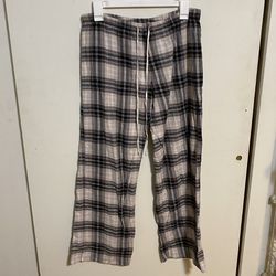Papaya White + Black Plaid 100% Cotton PJ Pants