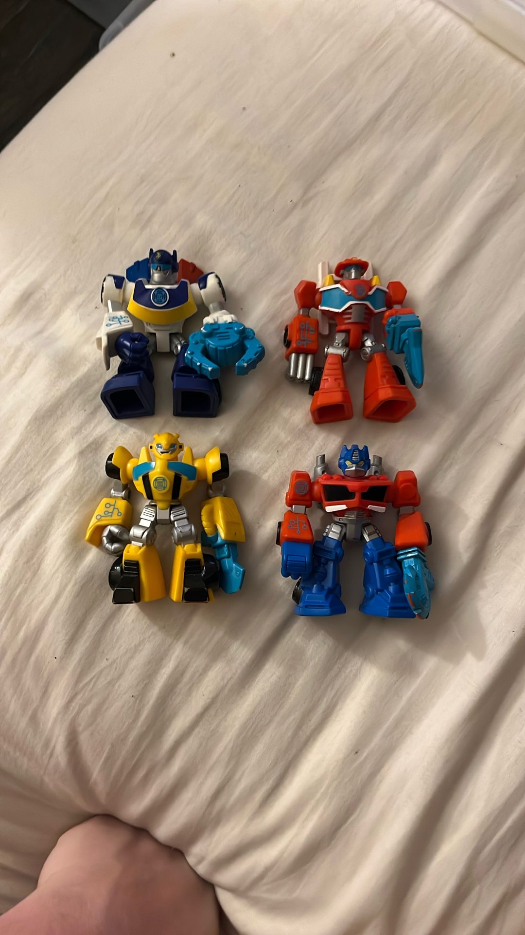 Hasbro Playskool Heroes Transformers Rescue Bots Action Figures 4-figure set