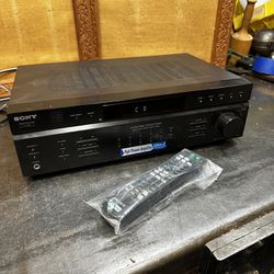 SONY Audio Amplifier Video Control Center AM/FM Stereo Receiver Remote STR-DE197