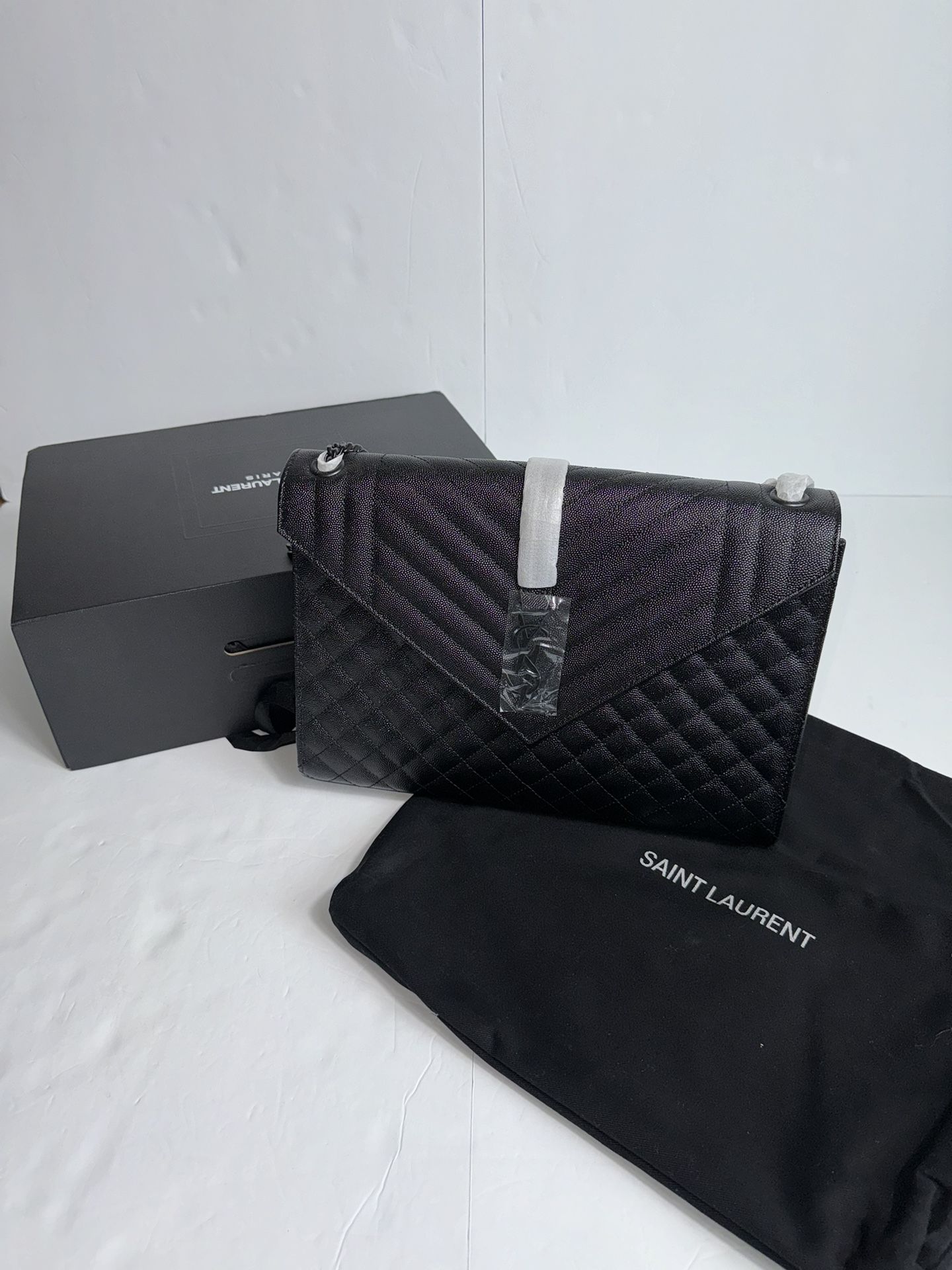 Envelope Black Bag Large