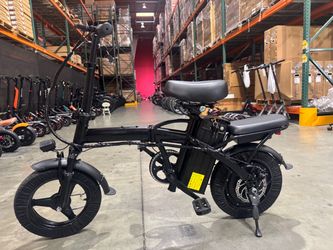 Folding electric bicycle