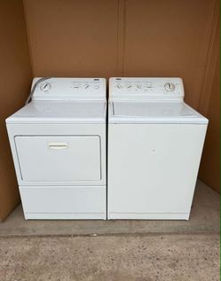 Kenmore washer and electric dryer laundry set