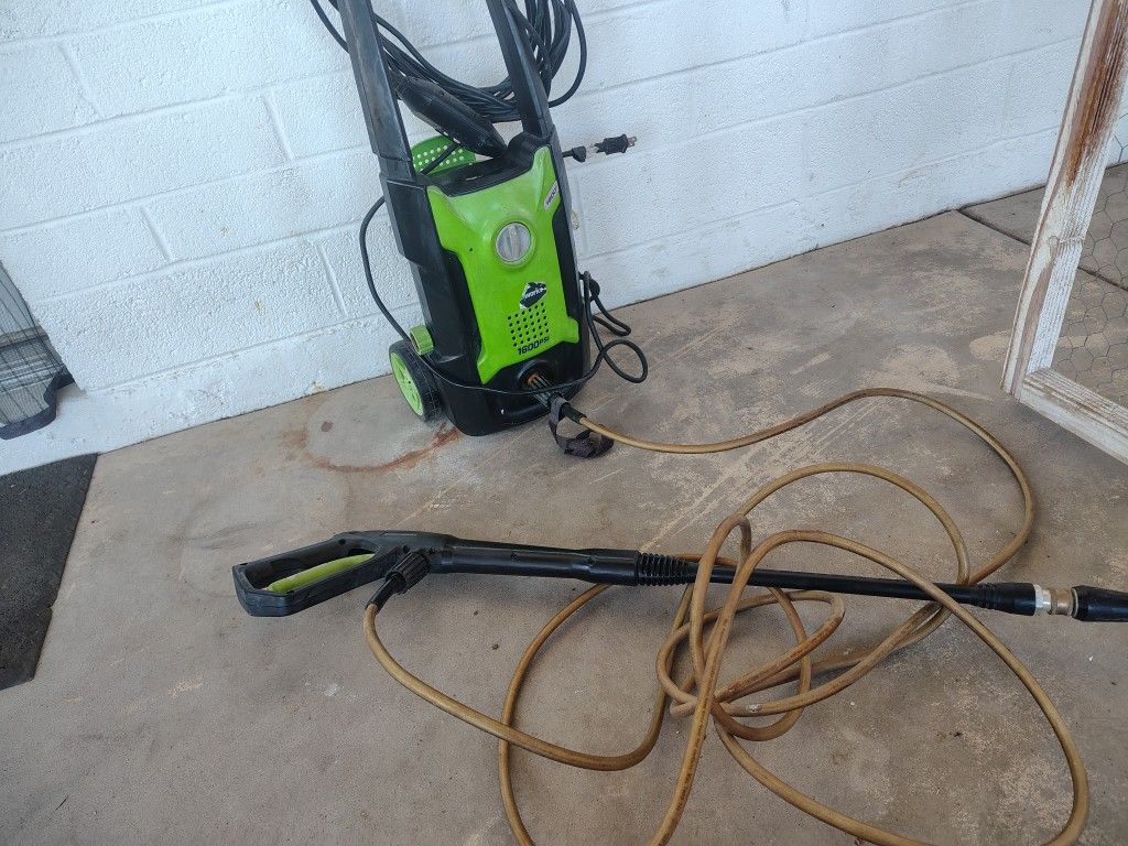 Electric Pressure Washer Greens work