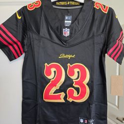 Women's 49ers Rivalries Jersey "McCaffrey"