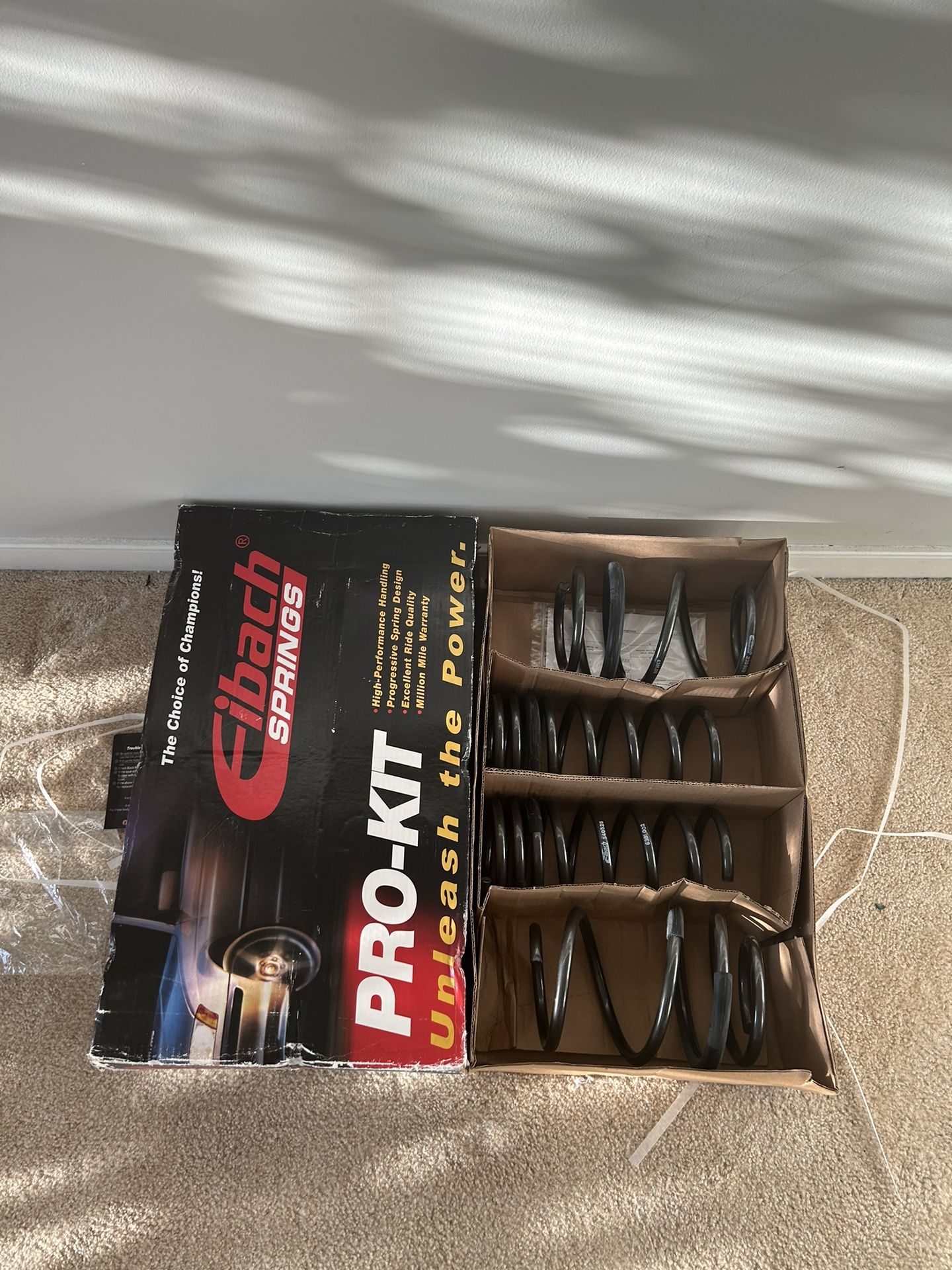Lowering Shock springs