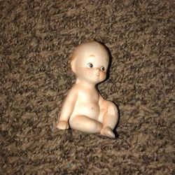 Vintage Lefton Kewpie Piano Baby
