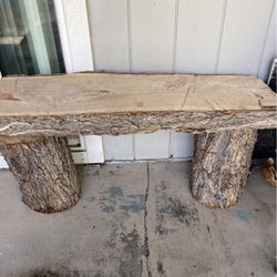 Wood Bench 