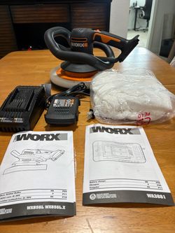 WORX WX856L 20V Cordless Orbital Buffer