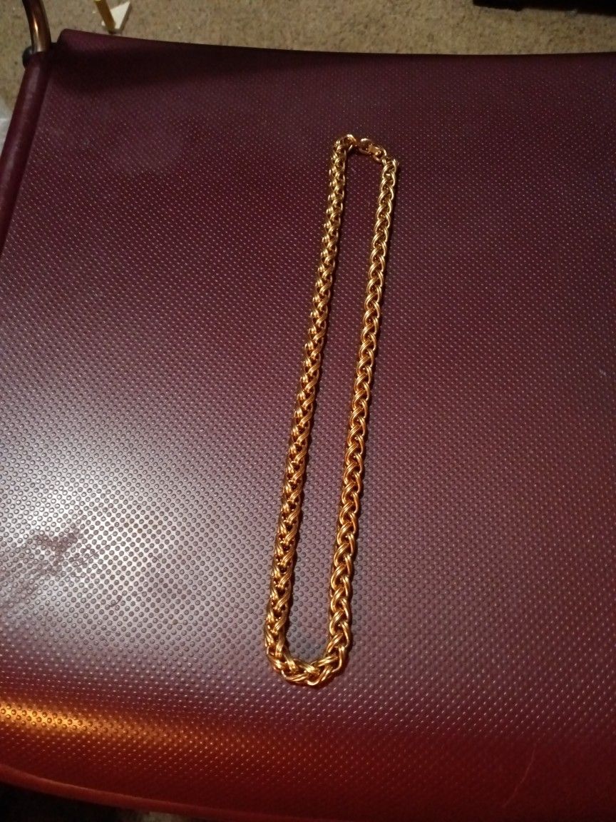 Vintage Monet Choker Chain 24inches Long.