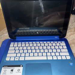 Hp Blue Laptop 