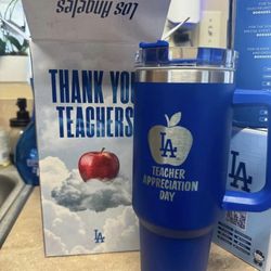 Teacher appreciation Dodger tumbler