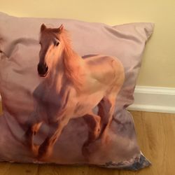 Horse Pillow Cover 