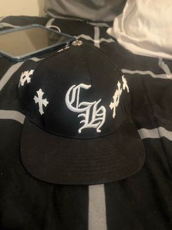 Chrome heart hat