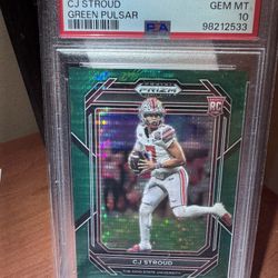 2023  Panini Select Draft Picks /25 Green  PulsarCJ STROUD RC 