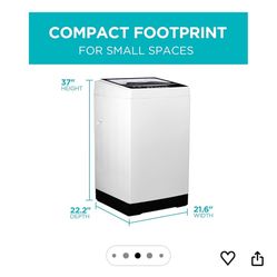 Black And Decker 2.0 Cubic Feet Washer. 120 Volt