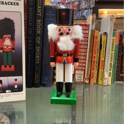 Vintage Christmas Decor Wooden Soldier Nutcracker
