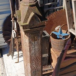 Cast Iron Fence Post
