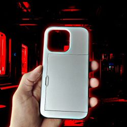 Iphone 14 pro:  Phone  Case all - around protection high quality - high life, grey