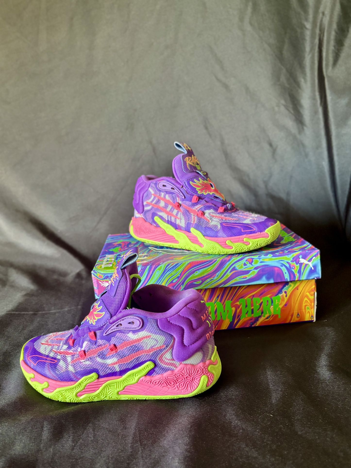 Puma Melo Mb.03 Toxic Jr Size 5