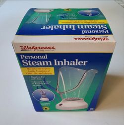 Walgreens branded personal steam inhaler
